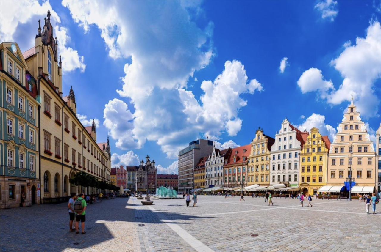 Klimatyczny Apartament Przy Rynku Wroclaw Ngoại thất bức ảnh